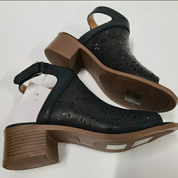 Nine west chunky heels - Picture 3 of 4